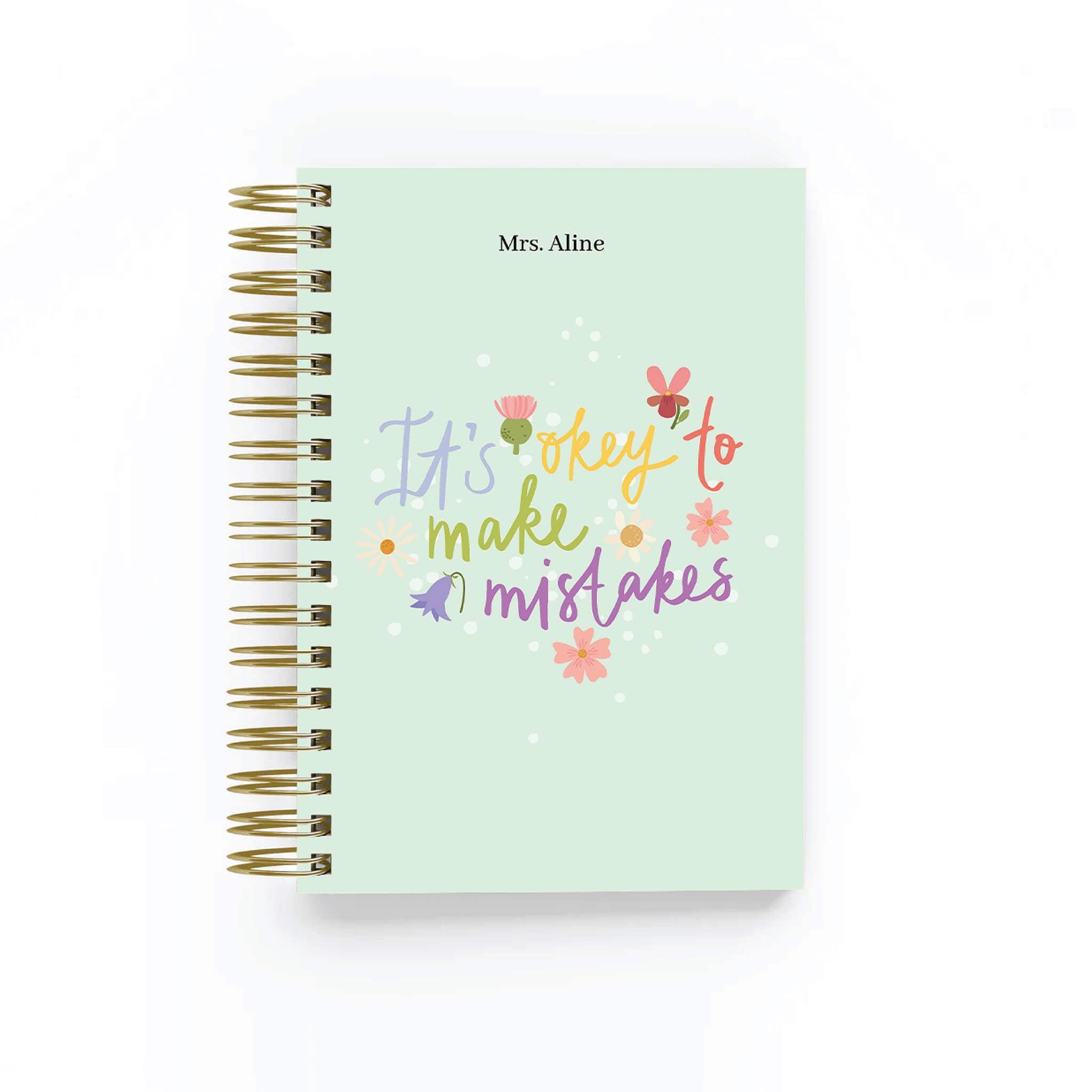 It's Okay to Make Mistakes - Teacher Planner