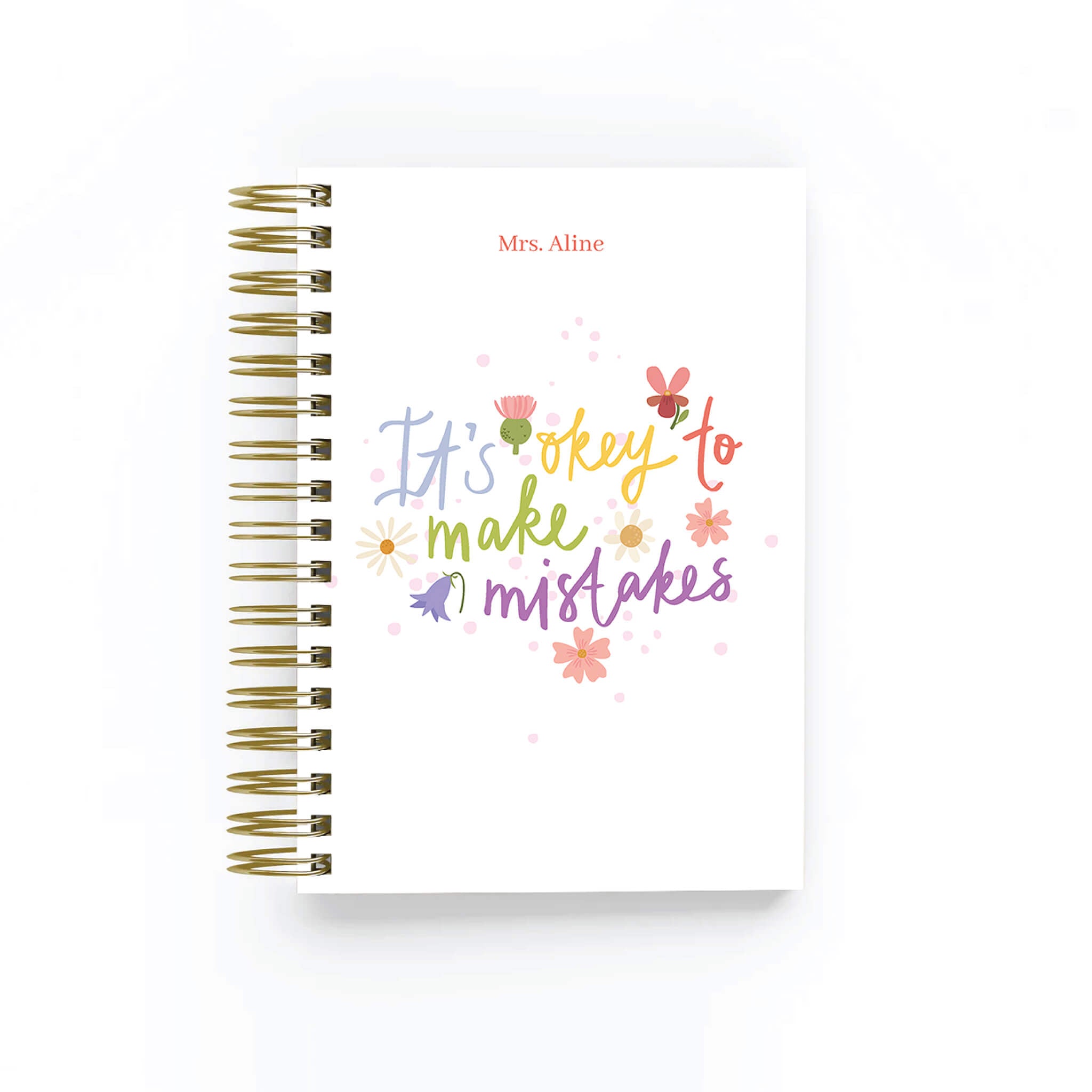 It's Okay to Make Mistakes - Teacher Planner