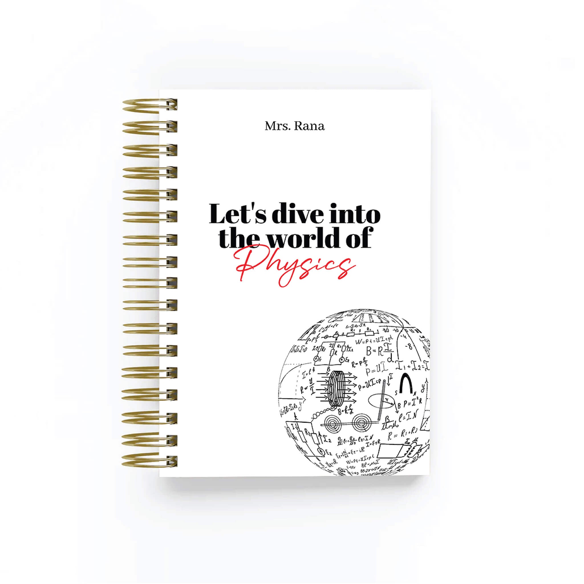 Let's Dive into the World of Physics - Teacher Planner