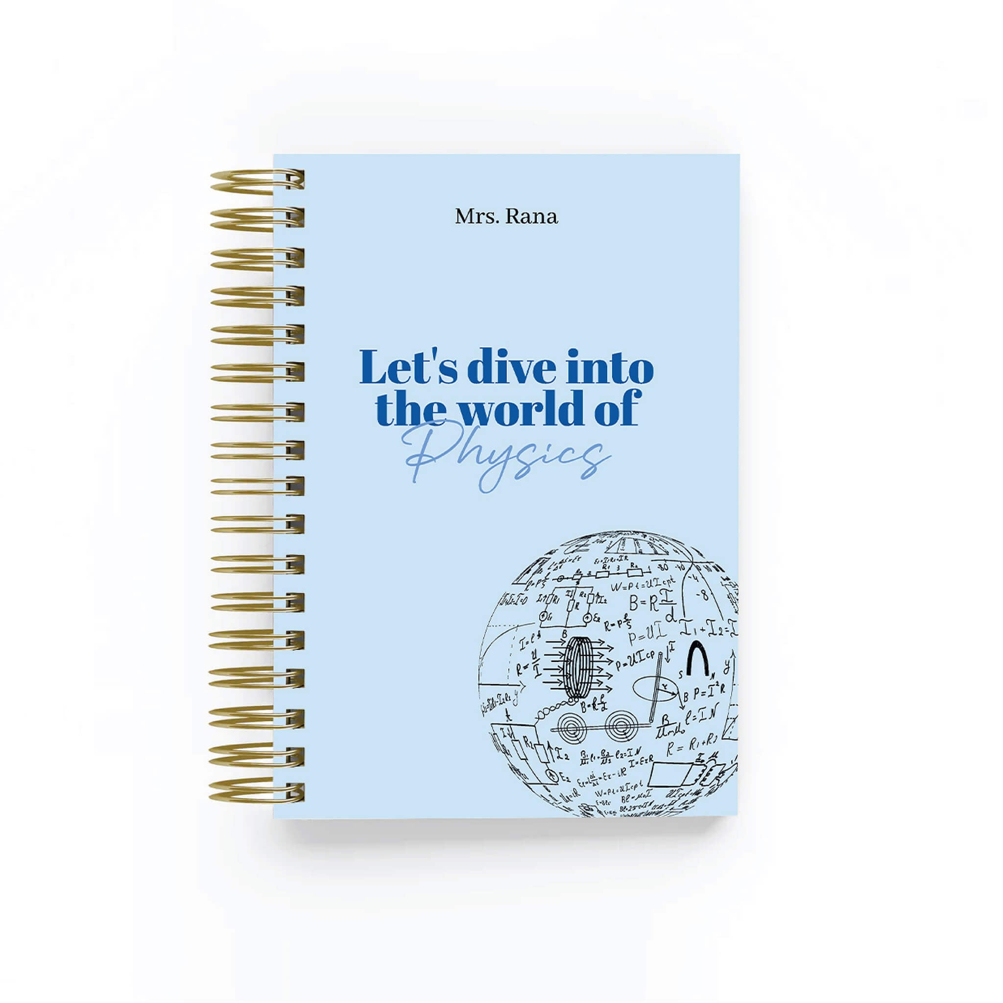 Let's Dive into the World of Physics - Teacher Planner