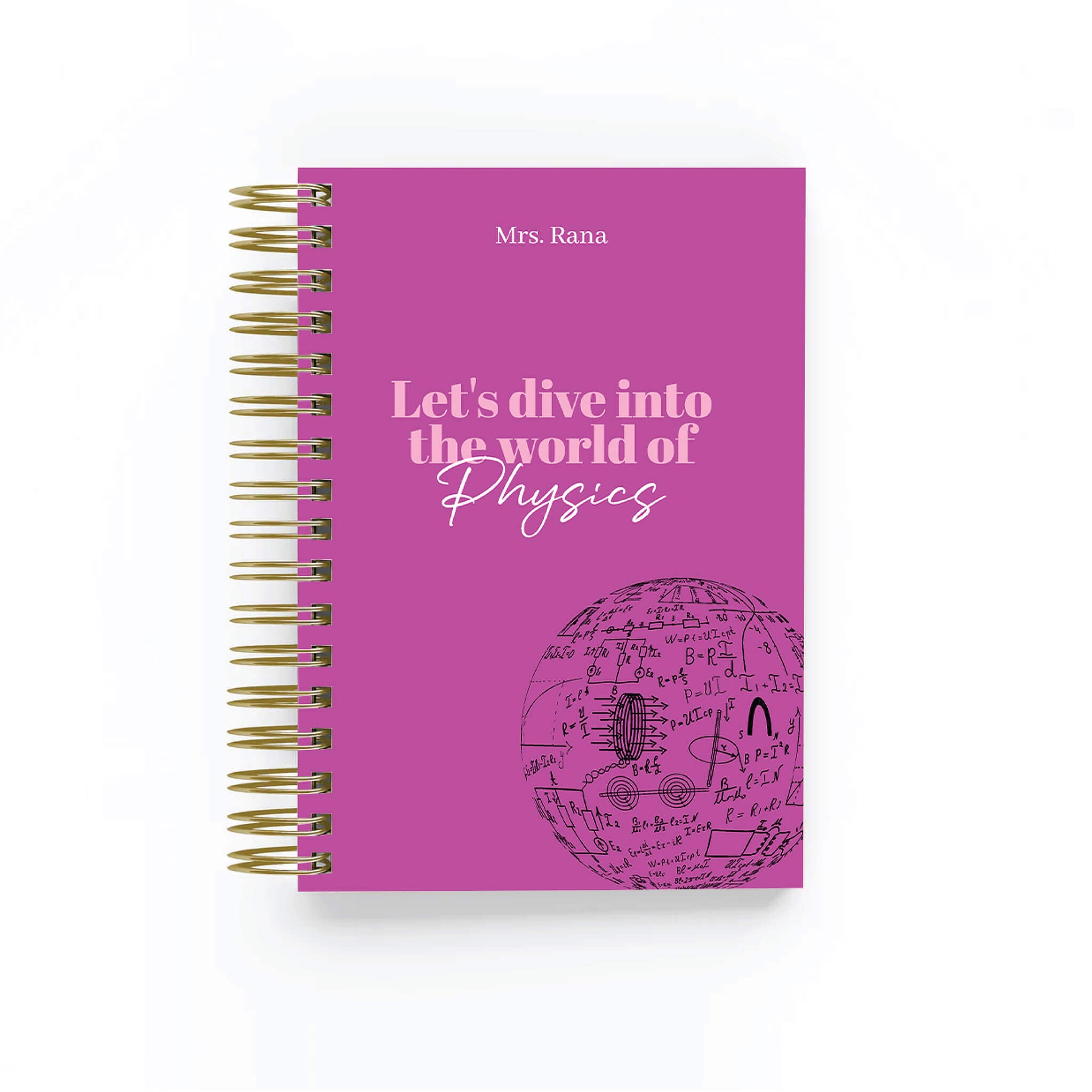 Let's Dive into the World of Physics - Teacher Planner