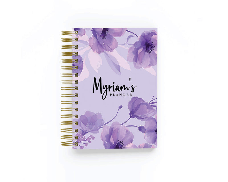 Magic Purple Flowers- Teacher Planner