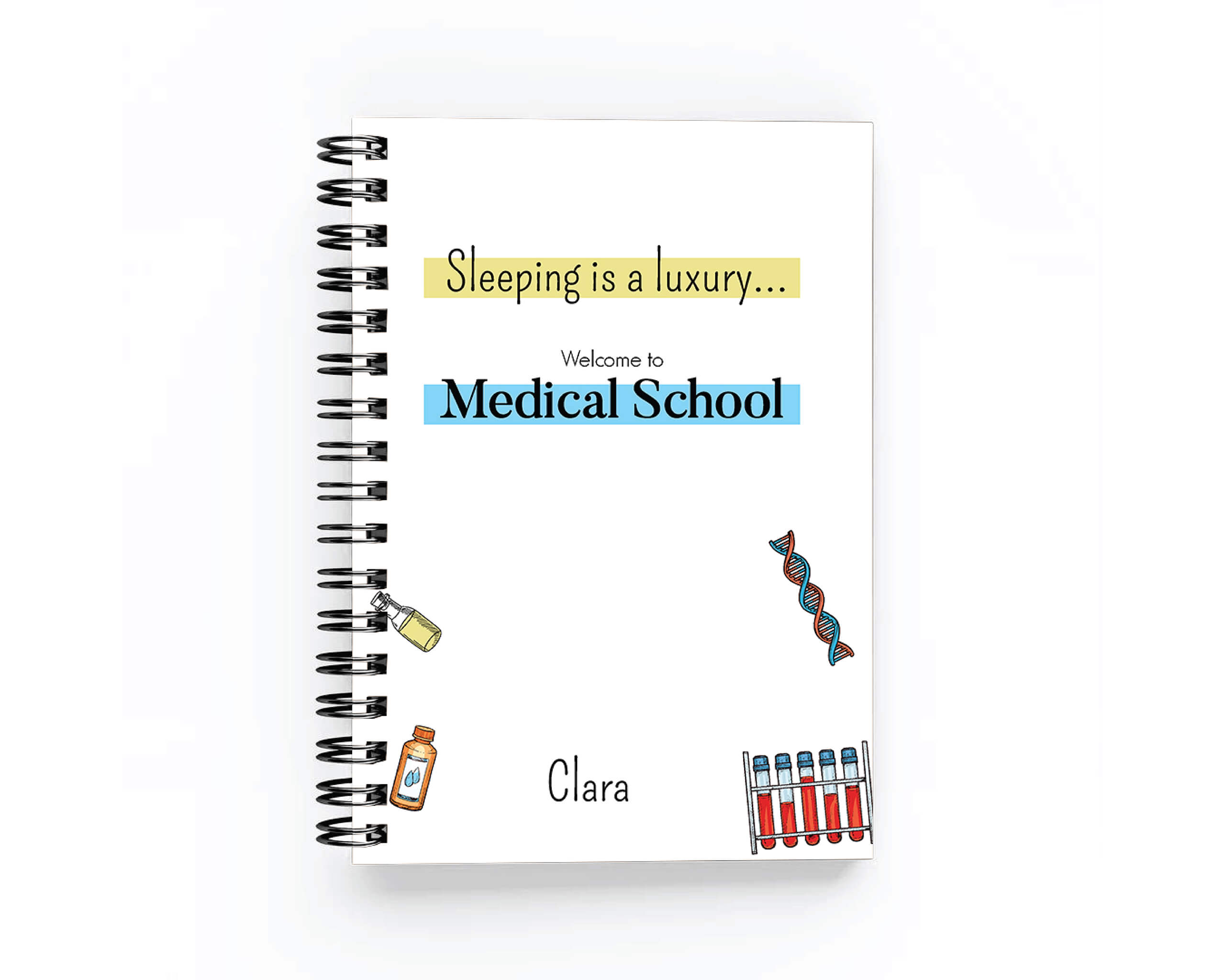 Sleeping is a luxury- Student planner