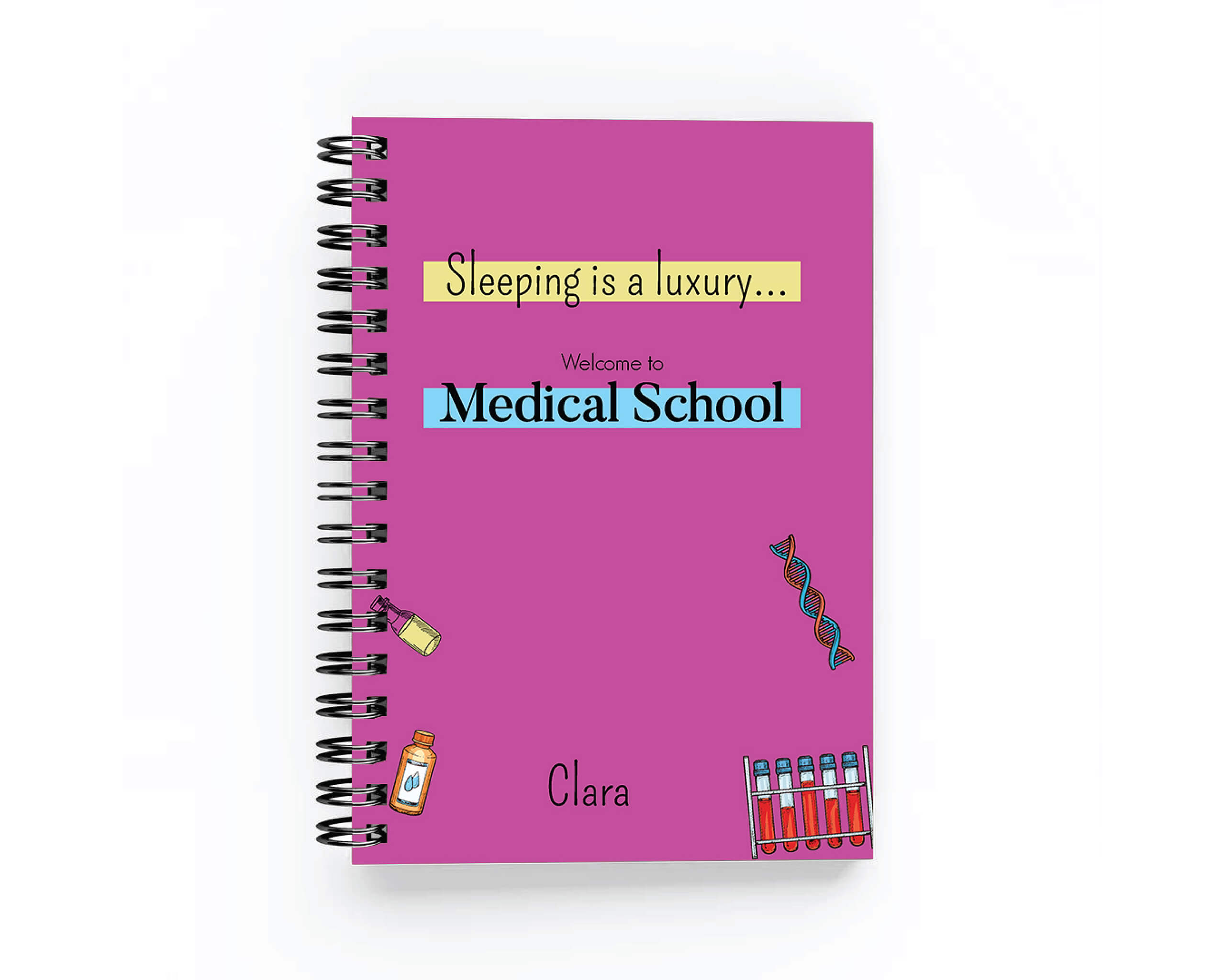 Sleeping is a luxury- Student planner